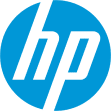 Blue circle with lowercase "hp" letters in white, representing the HP (Hewlett-Packard) logo, reflects clarity and simplicity—essentials akin to social emotional learning activities that foster understanding and connection among students.